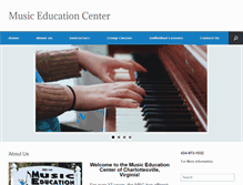 Tablet Screenshot of musicedcenter.com